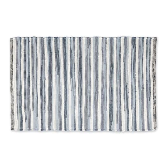 DII® Slim Stripe Cotton Chindi Rug